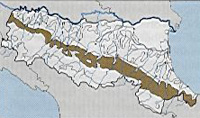Distribuzione cartografica dell'unità cartografica 5